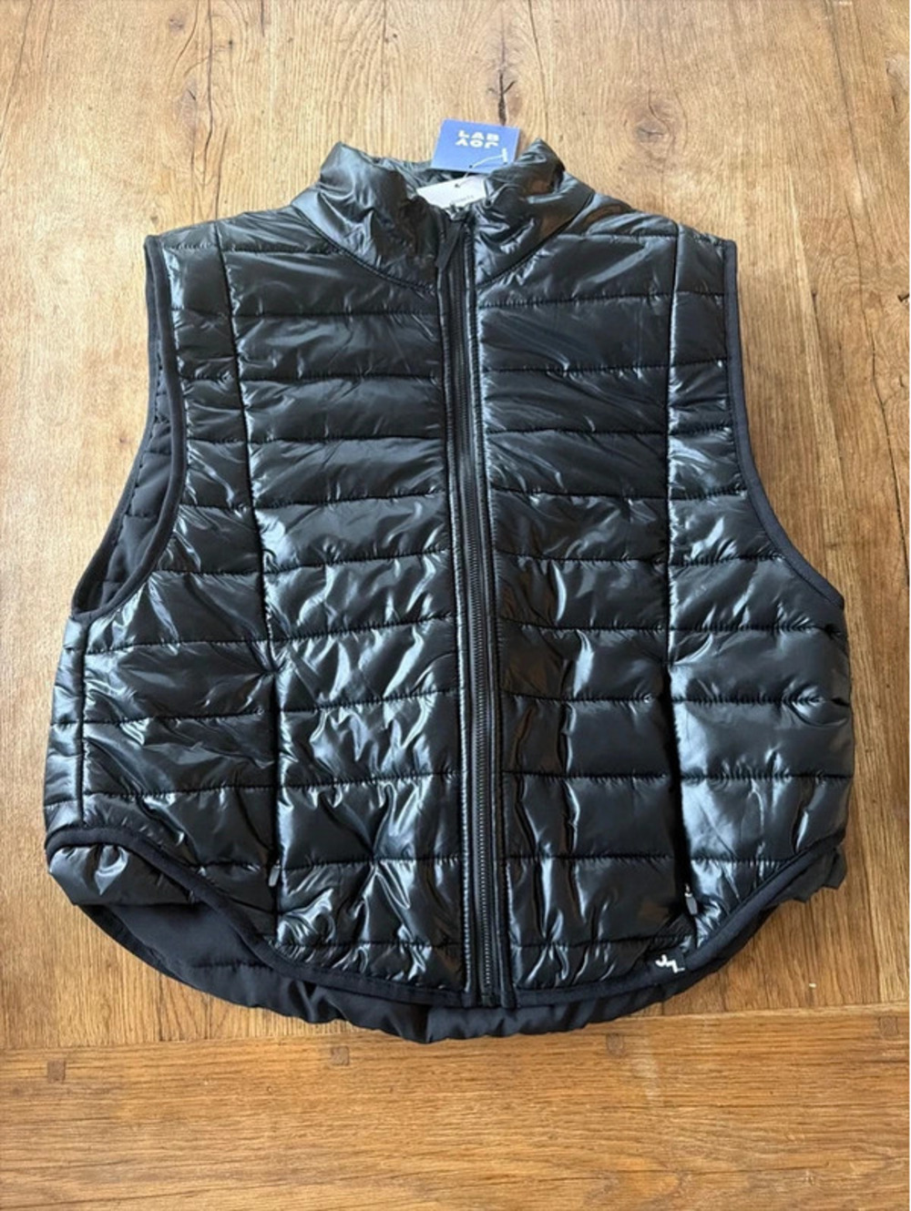 Womens JoyLab Quilted Puffer Vest Black size Medium NWT